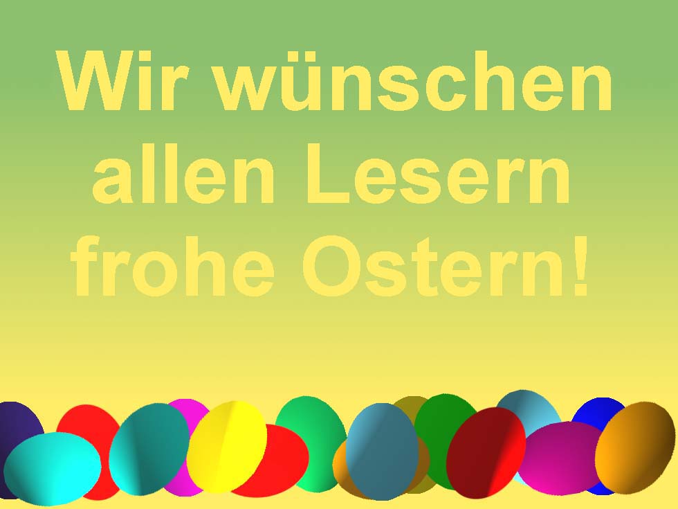   Frohe Ostern